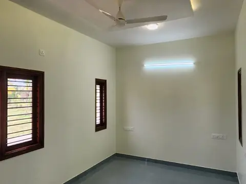 Bedroom with false ceiling and ceiling fan, Villa 2