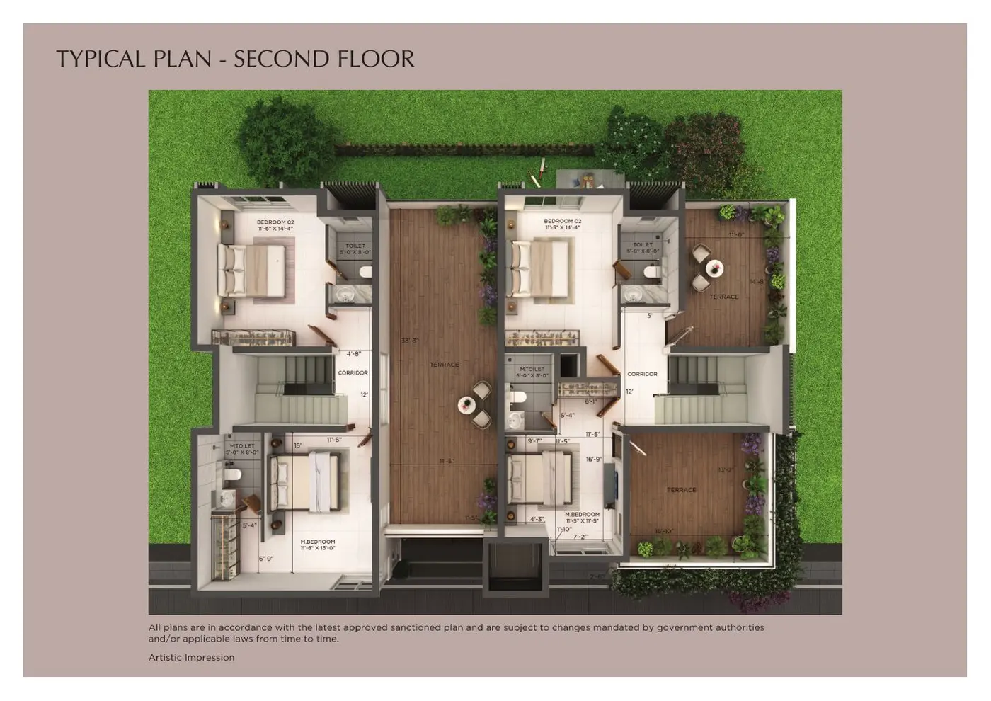 Typical second floor plan, Provident Deansgate